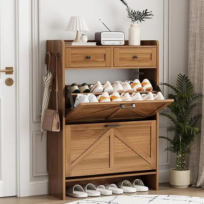 Furnix™ Shoe Storage Cabinet