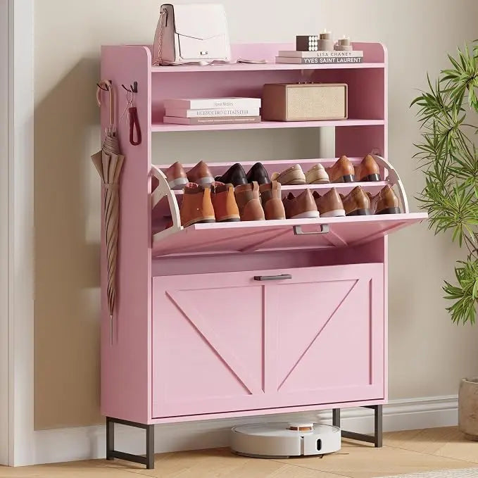 Furnix™ Shoe Storage Cabinet