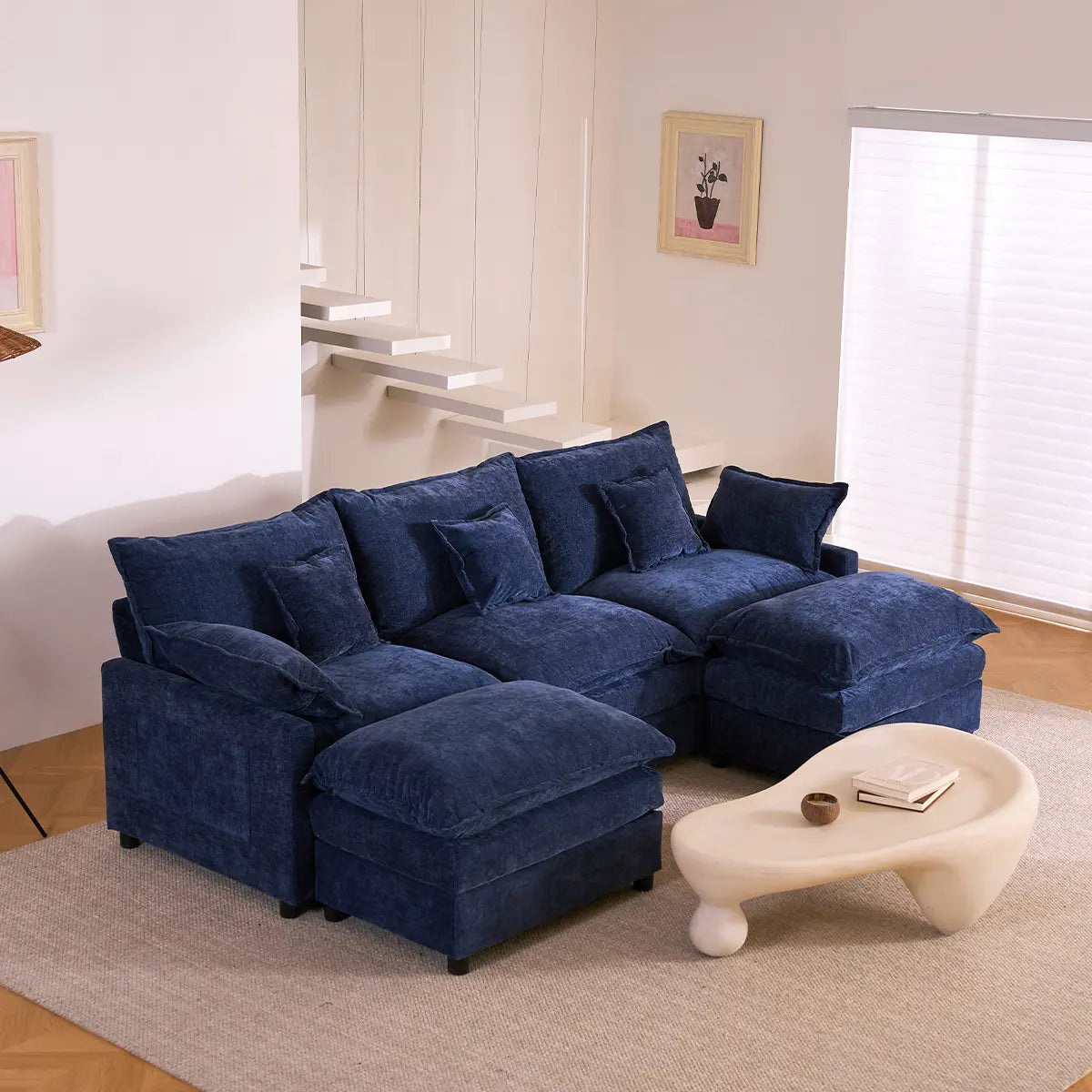 Furnix™ U-Shaped Cloud Sofa